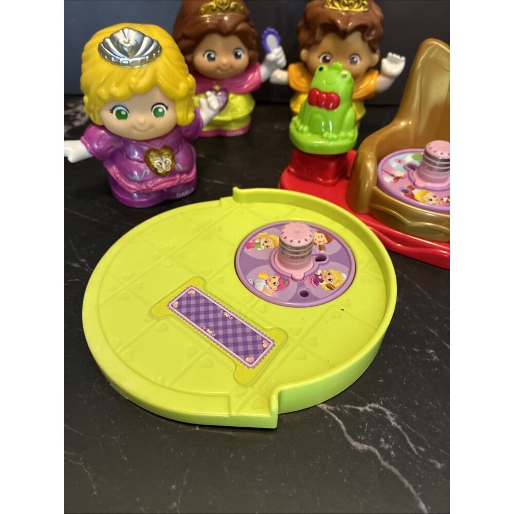 VTech Go Go Smart Friends Princess Clara Darla Addie Throne Set - Picture 3 of 14